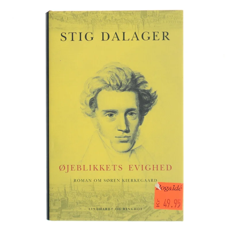 Øjeblikkets evighed : roman om Søren Kierkegaard af Stig Dalager (Bog)