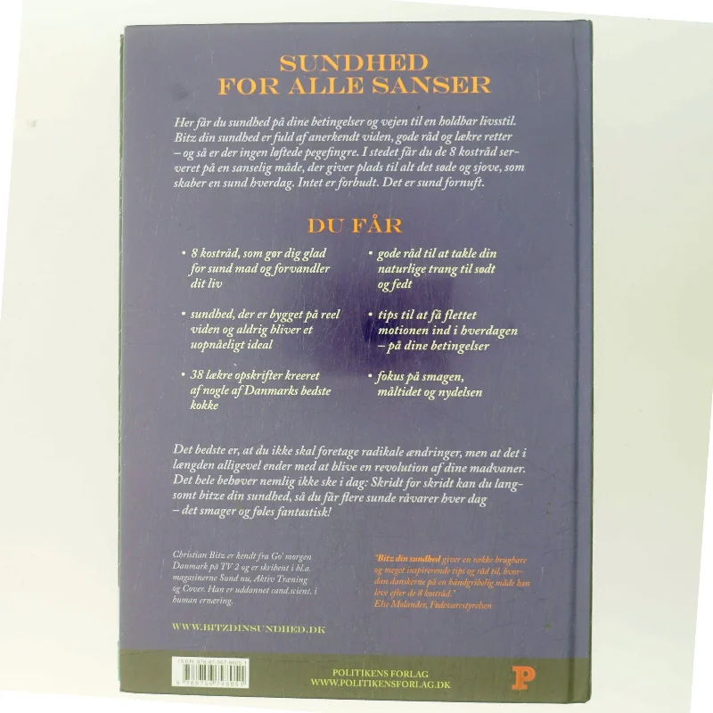 Bitz Din Sundhed af Christian Bitz (Bog)