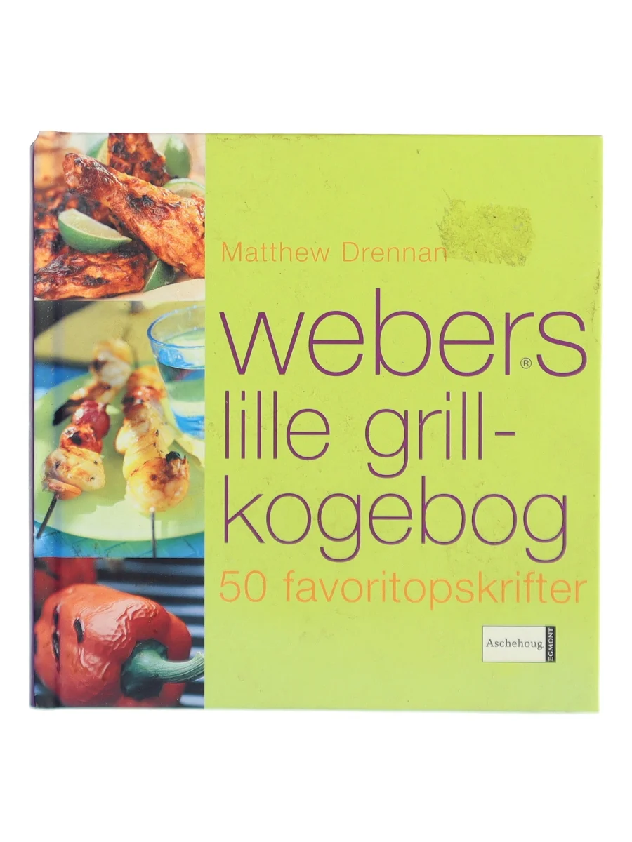 Forsiden af Webers lille grillkogebog af Matthew Drennan