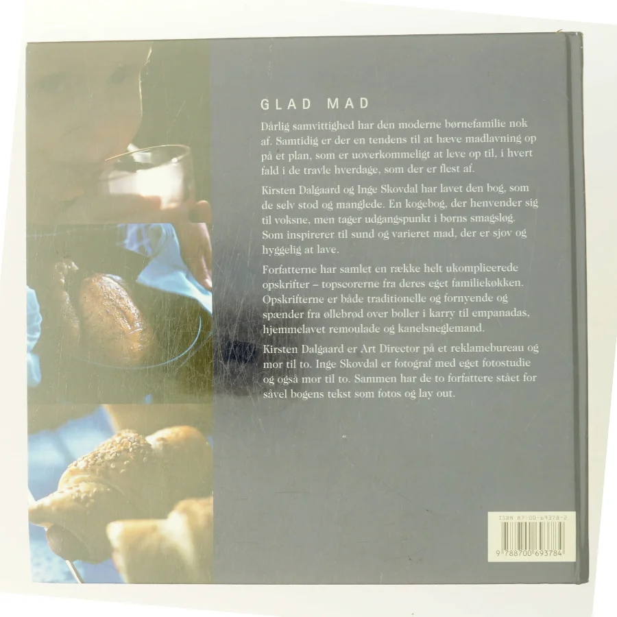 Glad mad : en familiekogebog (Bog)