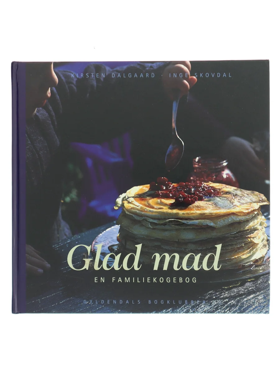 Forsiden af Glad mad : en familiekogebog