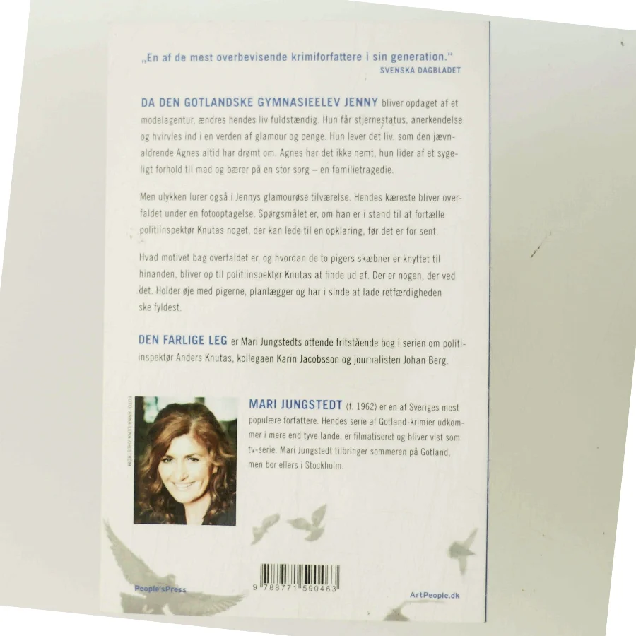 Den farlige leg : kriminalroman af Mari Jungstedt (Bog)