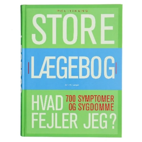 Politikens store lægebog af Jerk W. Langer (Bog)