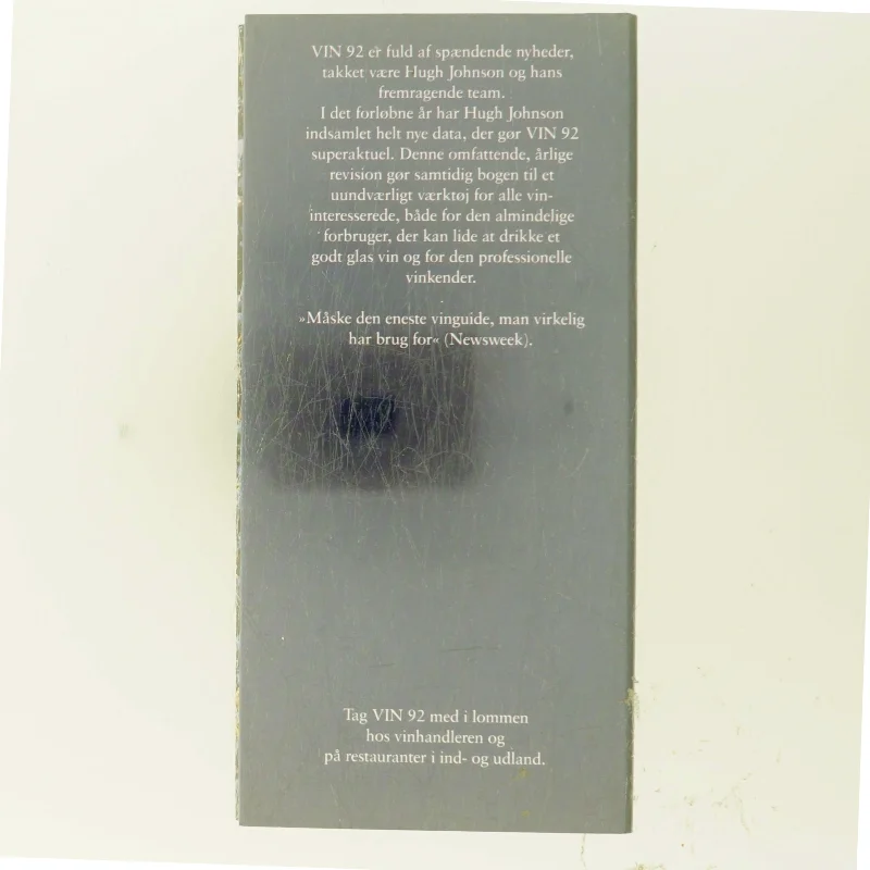Vin '92 af Hugh Johnson (Bog)