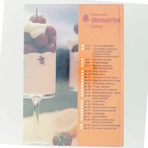 bogen om desserter af Lotte Haveman (Bog)