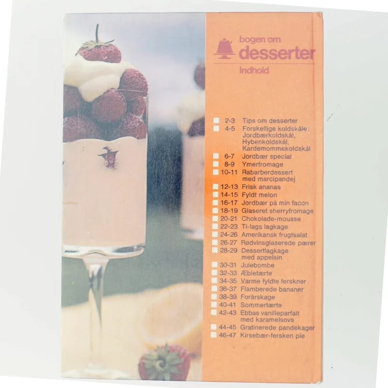 bogen om desserter af Lotte Haveman (Bog)