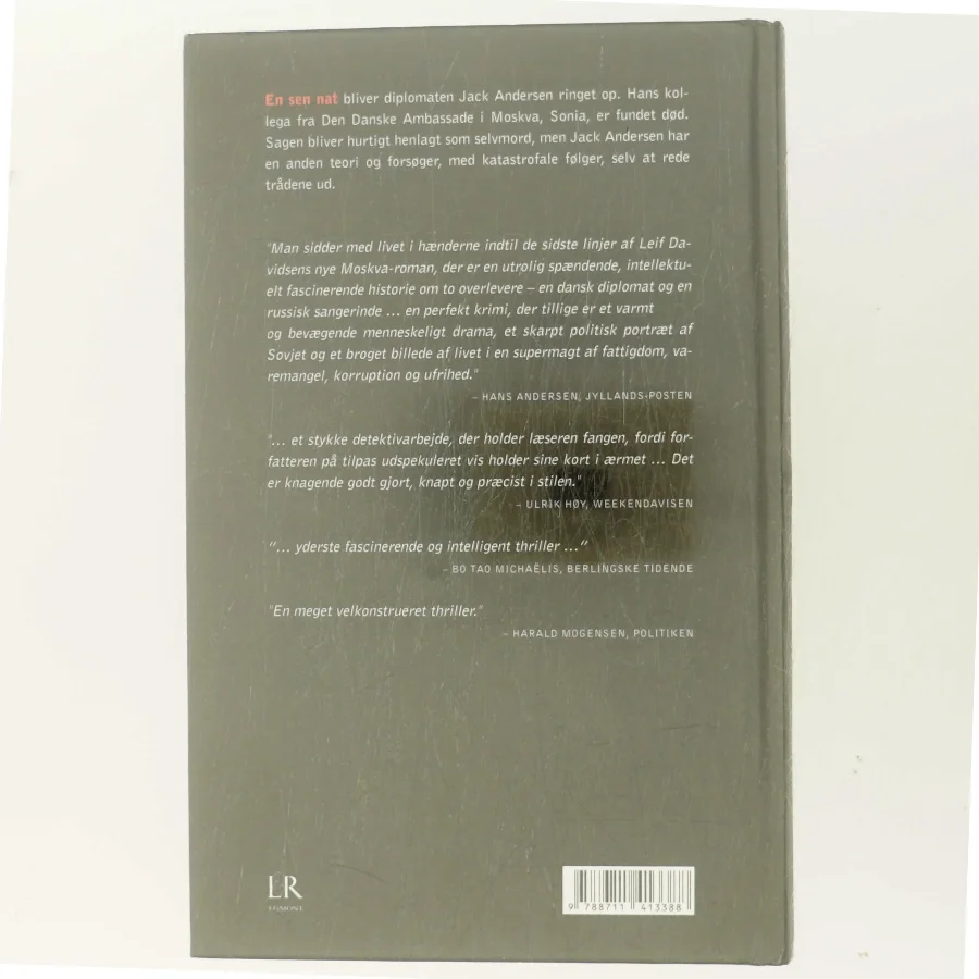 Den russiske sangerinde af Leif Davidsen (Bog)