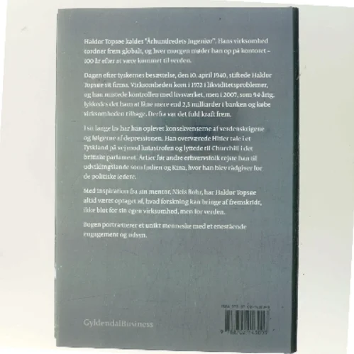 Haldor Topsøe - et portræt af Thomas Larsen (f. 1964) (Bog)