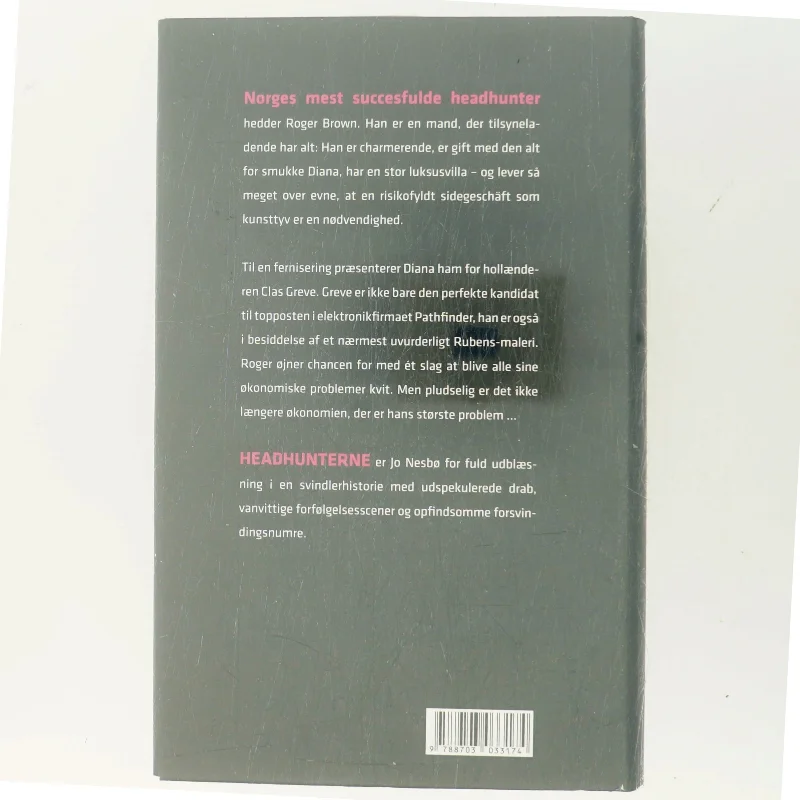 Headhunterne af Jo Nesbø (Bog)