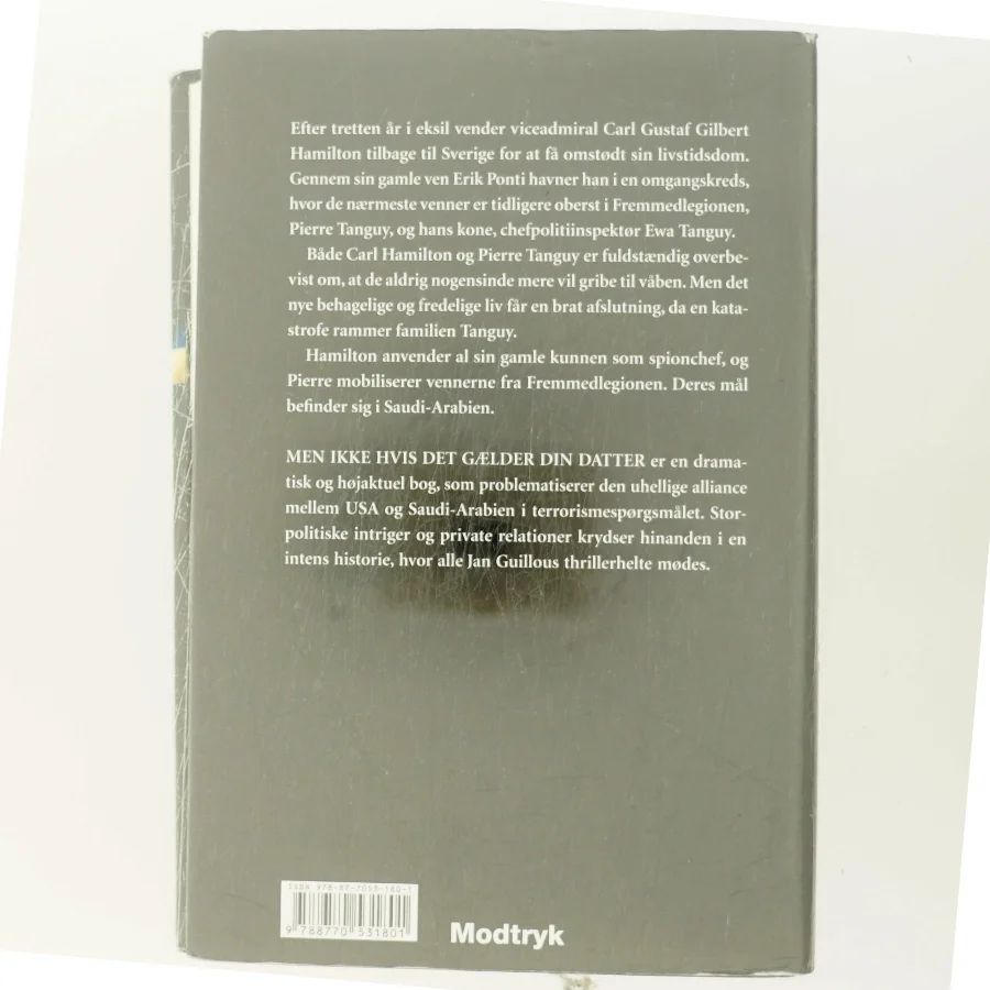 Men ikke hvis det gælder din datter af Jan Guillou (Bog)