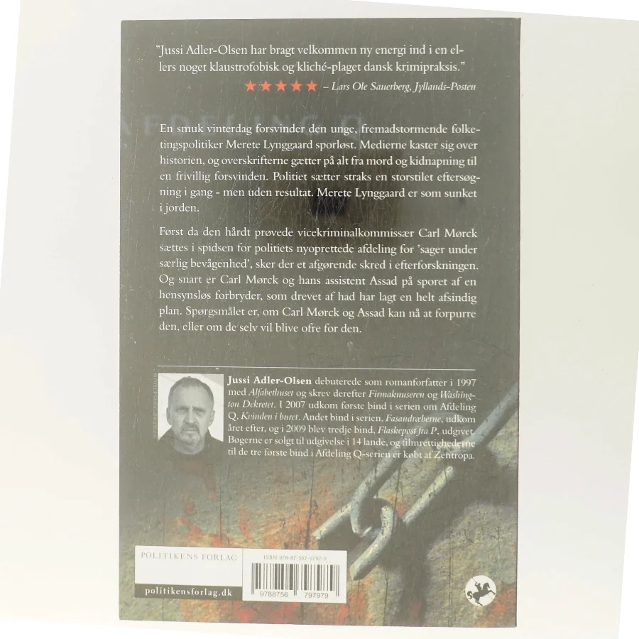 Kvinden i buret af Jussi Adler-Olsen (Bog)