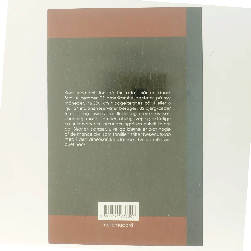 Med bisoner og tornadoer i horisonten : tips, tricks og gode historier fra en dansk families road trip i USA (Bog)