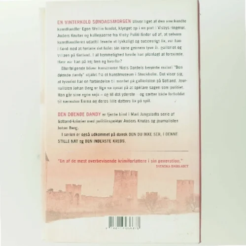 Den døende dandy : kriminalroman af Mari Jungstedt (Bog)