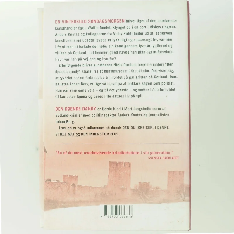 Den døende dandy : kriminalroman af Mari Jungstedt (Bog)