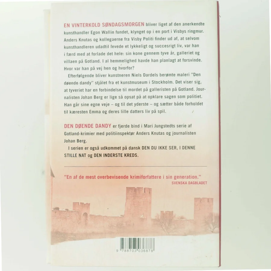 Den døende dandy : kriminalroman af Mari Jungstedt (Bog)