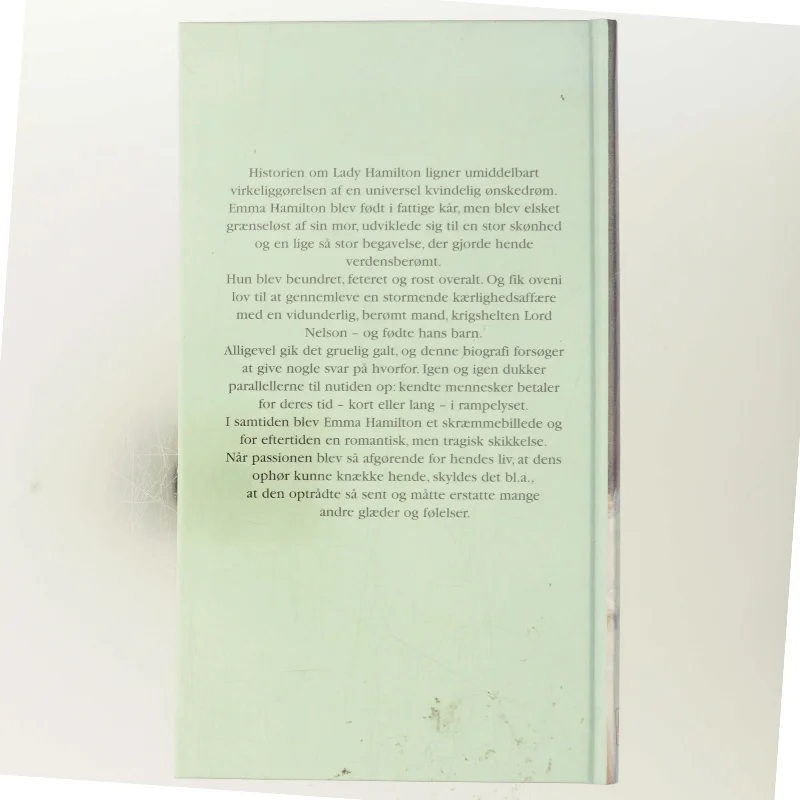 Lady Hamilton og hendes tid af Maria Helleberg (Bog)