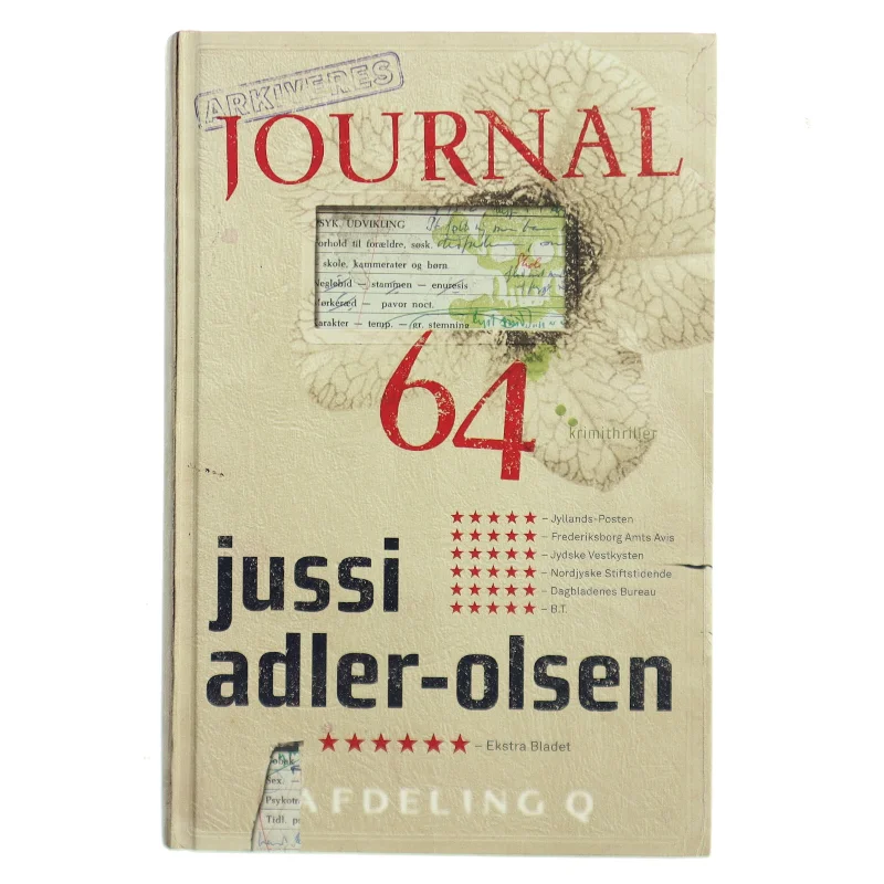 Journal 64. 4 af Jussi Adler-Olsen (Bog)