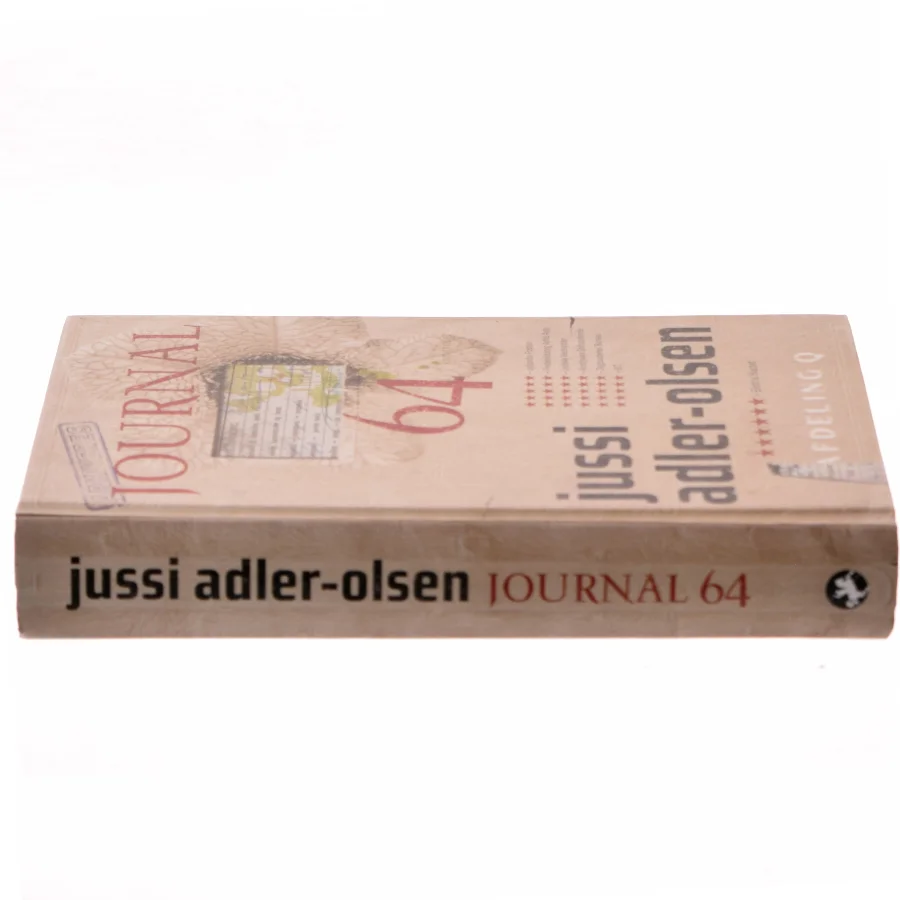 Journal 64. 4 af Jussi Adler-Olsen (Bog)