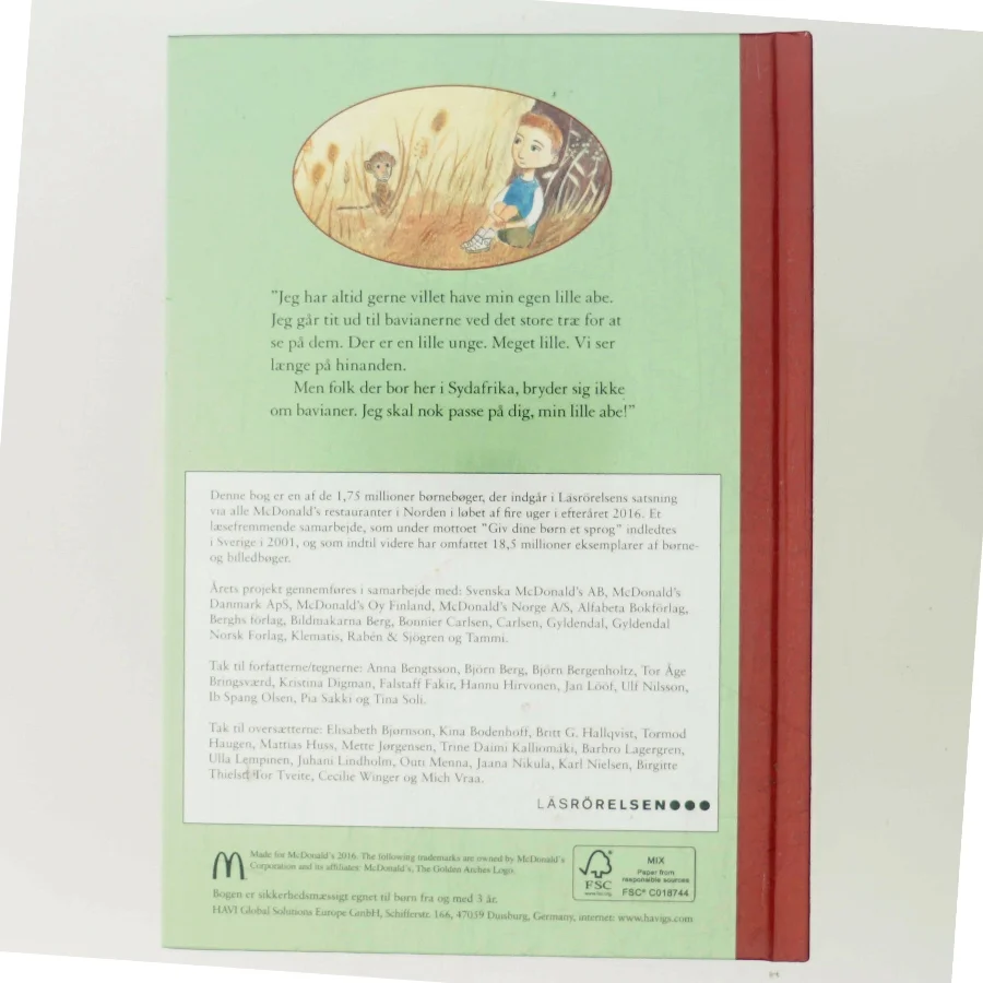 Min Lille Abe af Ulf Nilsson (Bog)