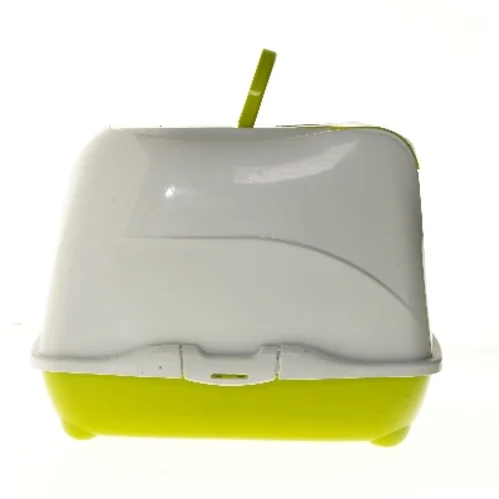 Kattebakke med låg og skovl (str. 48x40 cm)