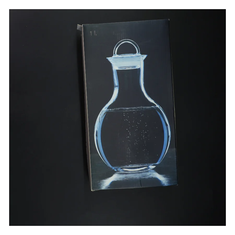 Glaskaraffel med låg fra Rosendahl (str. 23 cm)