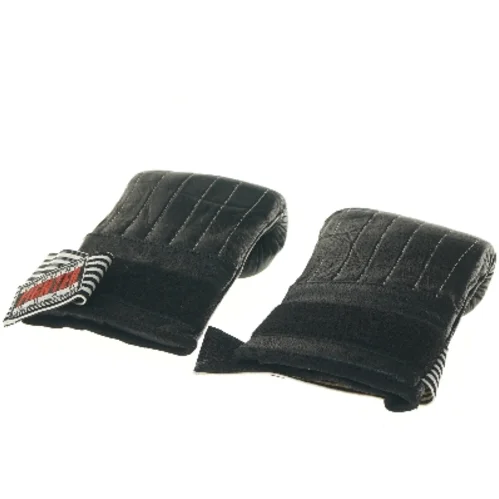 Sorte boksehandsker (str. 23x13 cm)