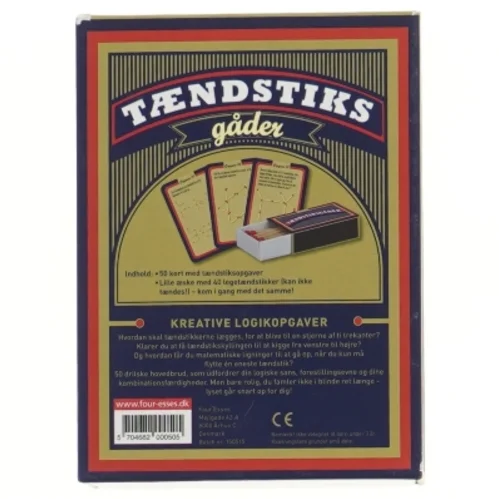 Tændstiksopgaver (str. 6x12x16 cm)