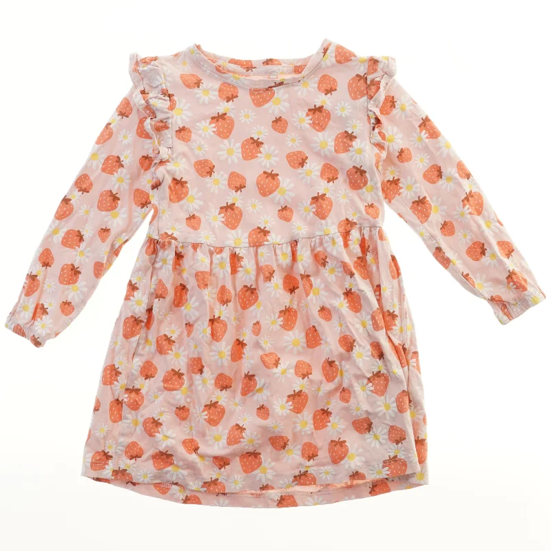 Kjole med jordbærmotiv fra Name It (str. 98)
