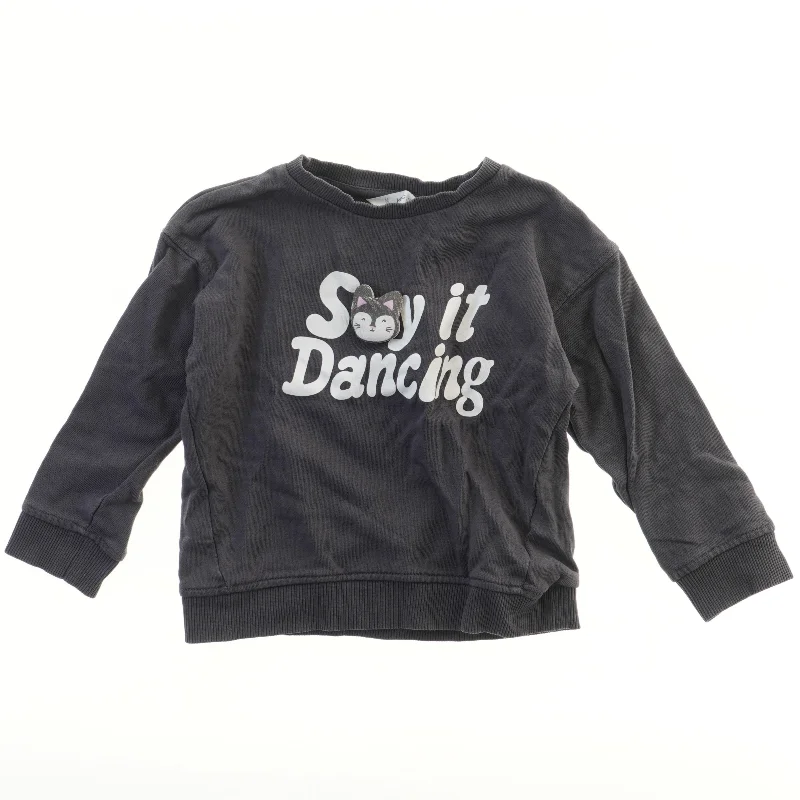 Sweatshirt med tekst fra Mng (str. 98)