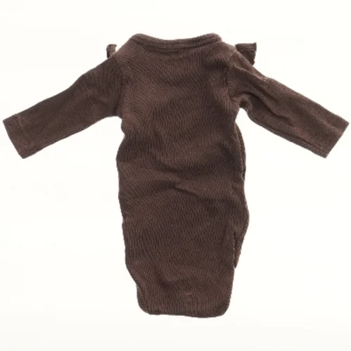 Langærmet bodystocking med flæsedetaljer fra Name It (str. 56)