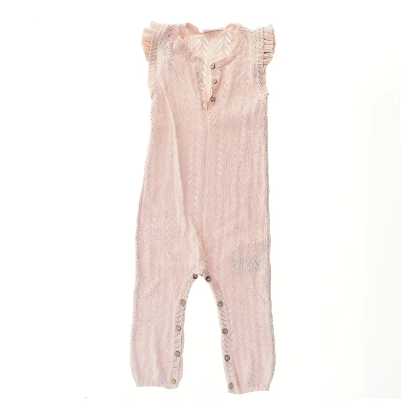 Lyserød heldragt til baby fra Fixoni (str. 92)