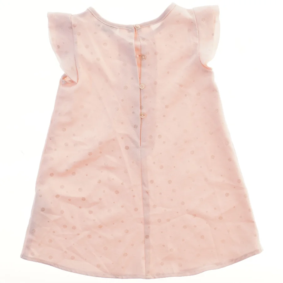 Lyserød kjole med prikker fra Name It (str. 98)