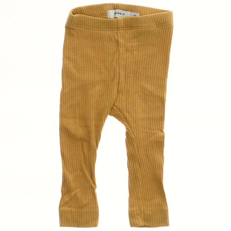 Ribbet Leggings til Børn fra Name It (str. 56)