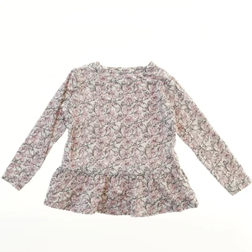 Langærmet bluse med blomsterprint fra Birkholm (str. 98)