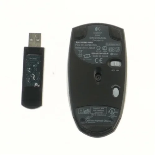 Trådløs mus med USB-modtager fra Logitech (str. 10,5 cm)