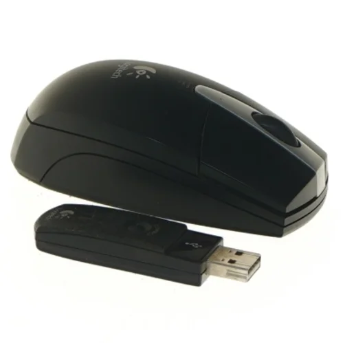 Trådløs mus med USB-modtager fra Logitech (str. 10,5 cm)