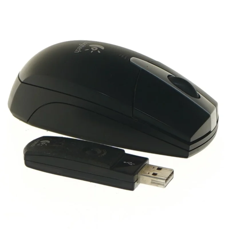 Trådløs mus med USB-modtager fra Logitech (str. 10,5 cm)