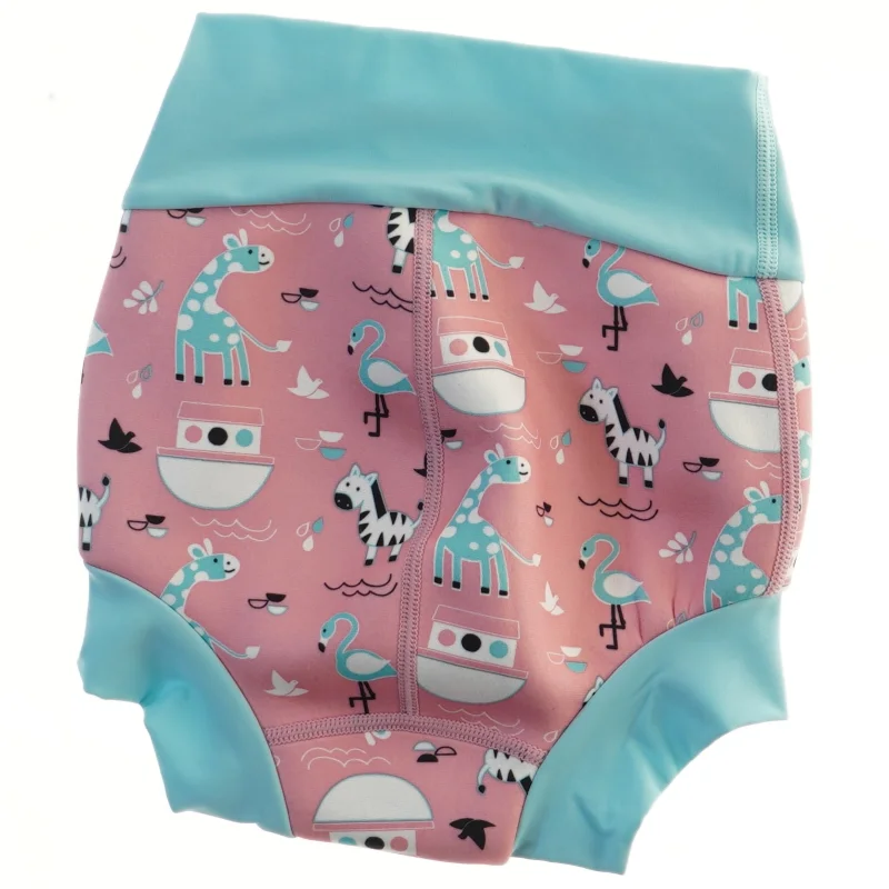 Baby badebukser med dyremotiv fra splash about (str. 92)