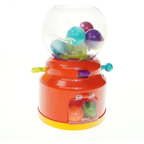 Tyggegummiautomat med bolde fra Battat (str. 19 x 30 cm)