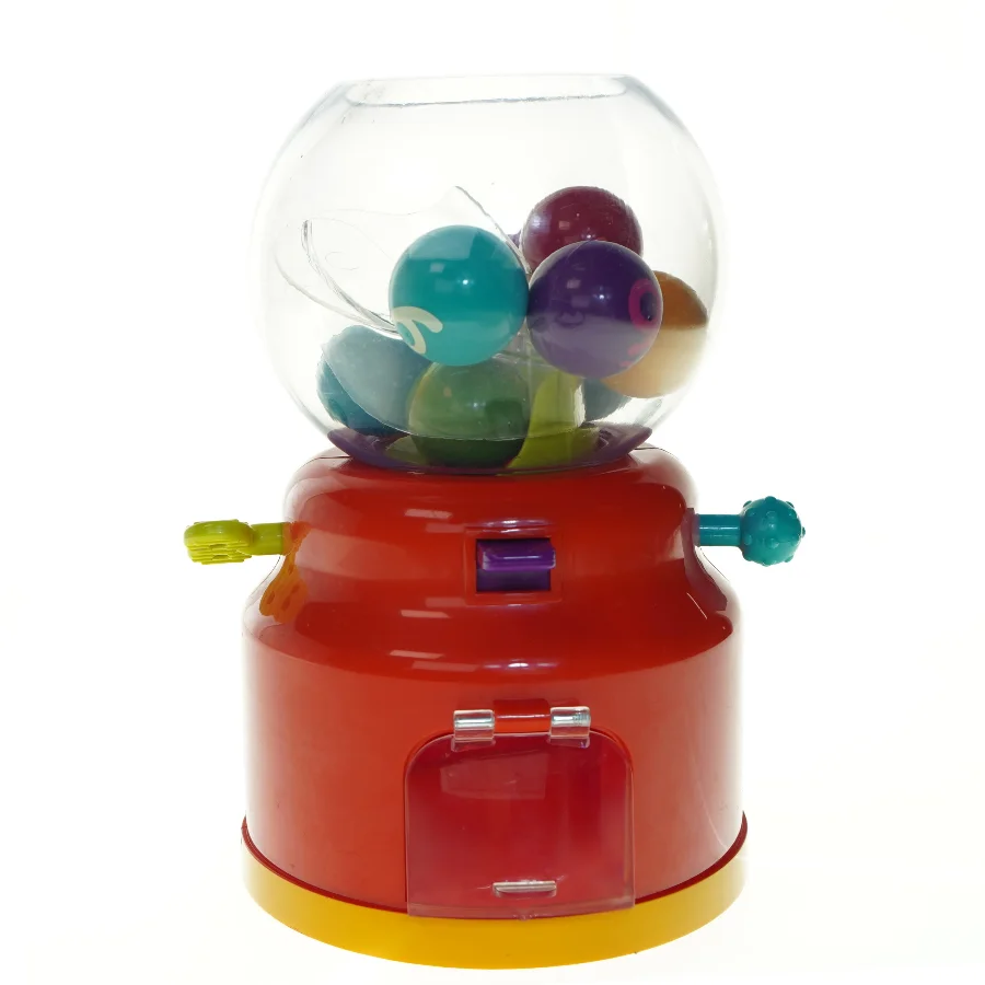 Tyggegummiautomat med bolde fra Battat (str. 19 x 30 cm)