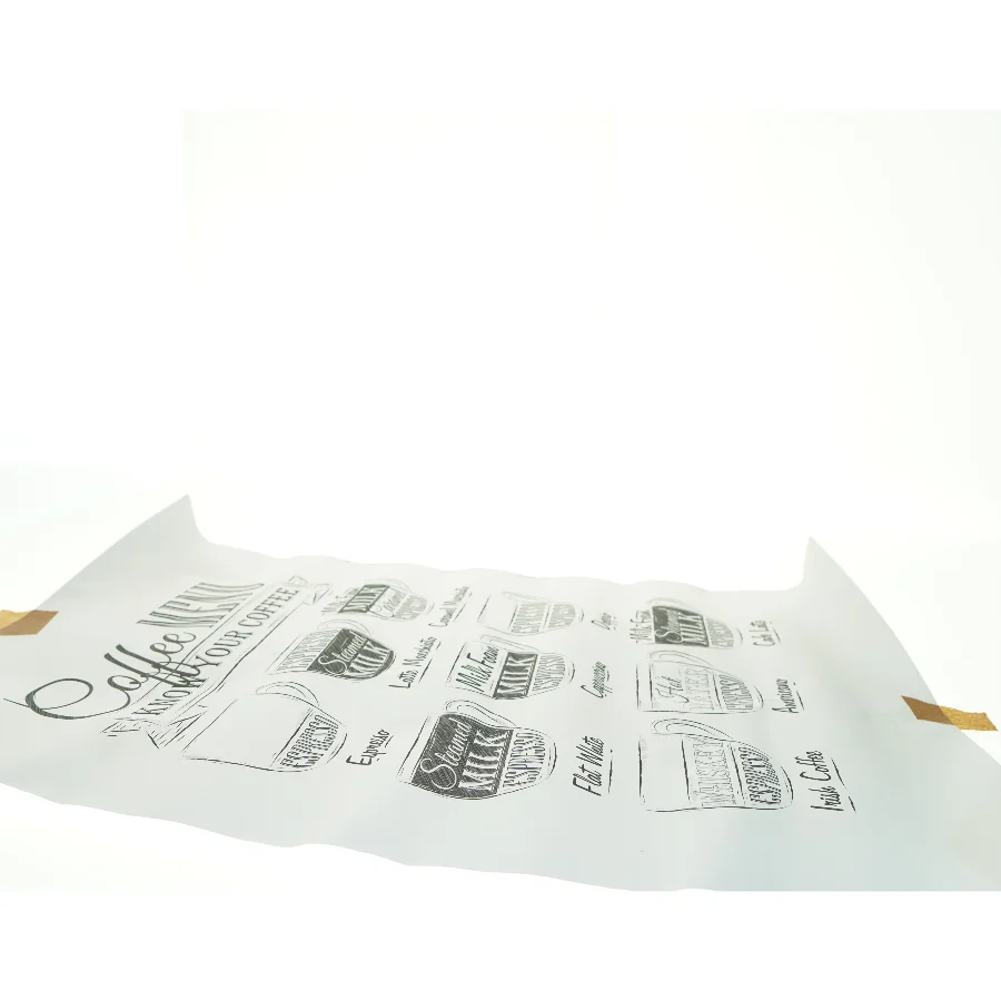 Kaffe menu plakat (str. 70 x 50 cm)