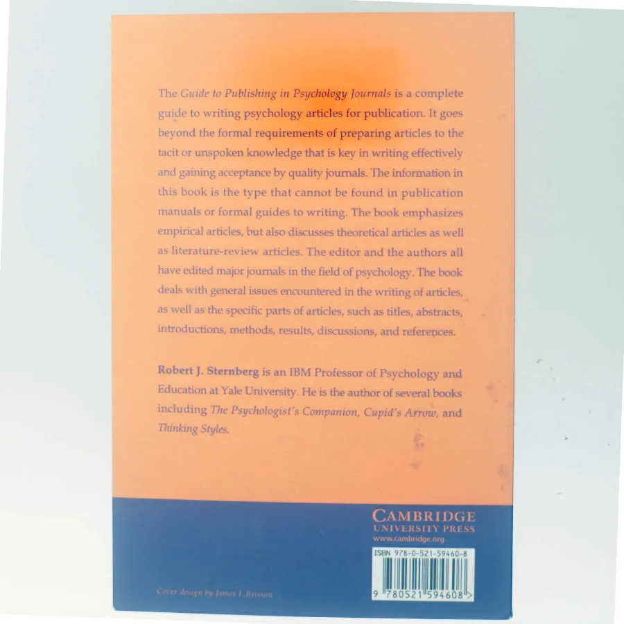 Guide to Publishing in Psychology Journals af Robert J. Sternberg (Bog)