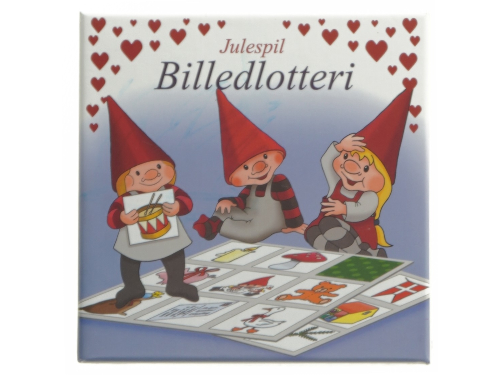 Billedlotteri spil fra Søborggaard (str. 14,5x14,5 cm)
