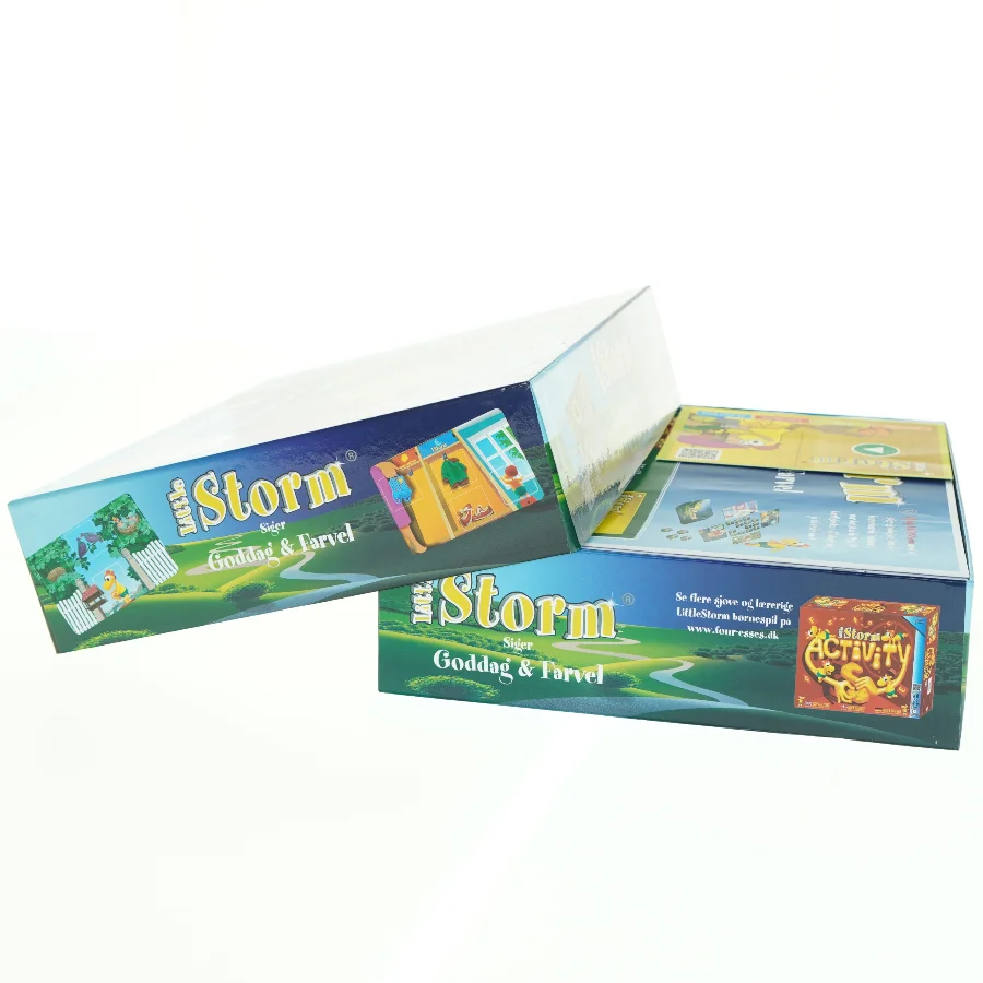 Little Storm Goddag & Farvel Brætspil fra Lille Storm (str. 28 x 24,5 cm)