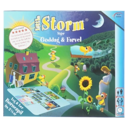 Little Storm Goddag & Farvel Brætspil fra Lille Storm (str. 28 x 24,5 cm)