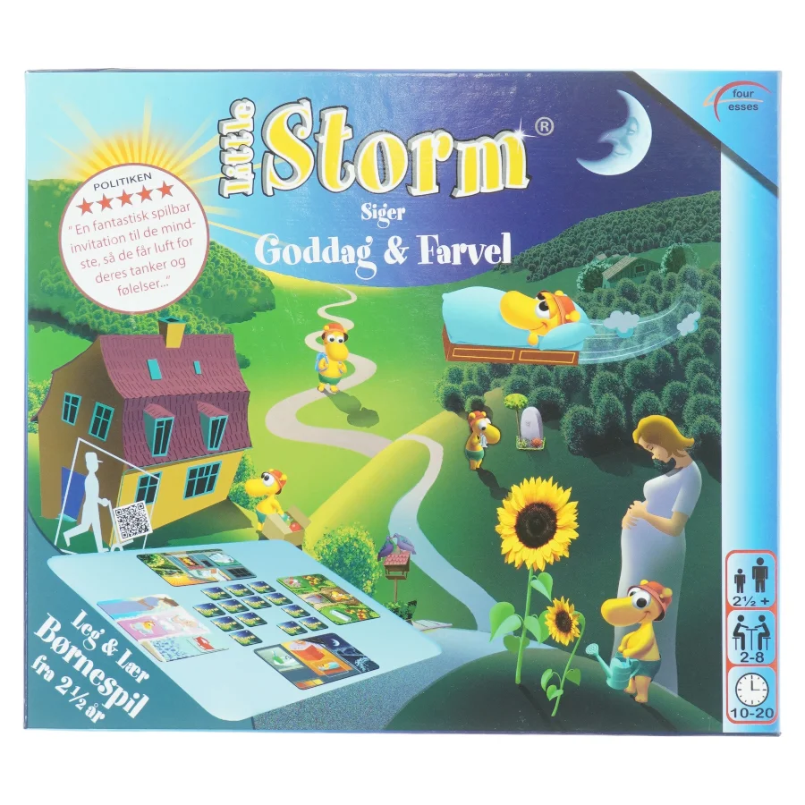 Little Storm Goddag & Farvel Brætspil fra Lille Storm (str. 28 x 24,5 cm)
