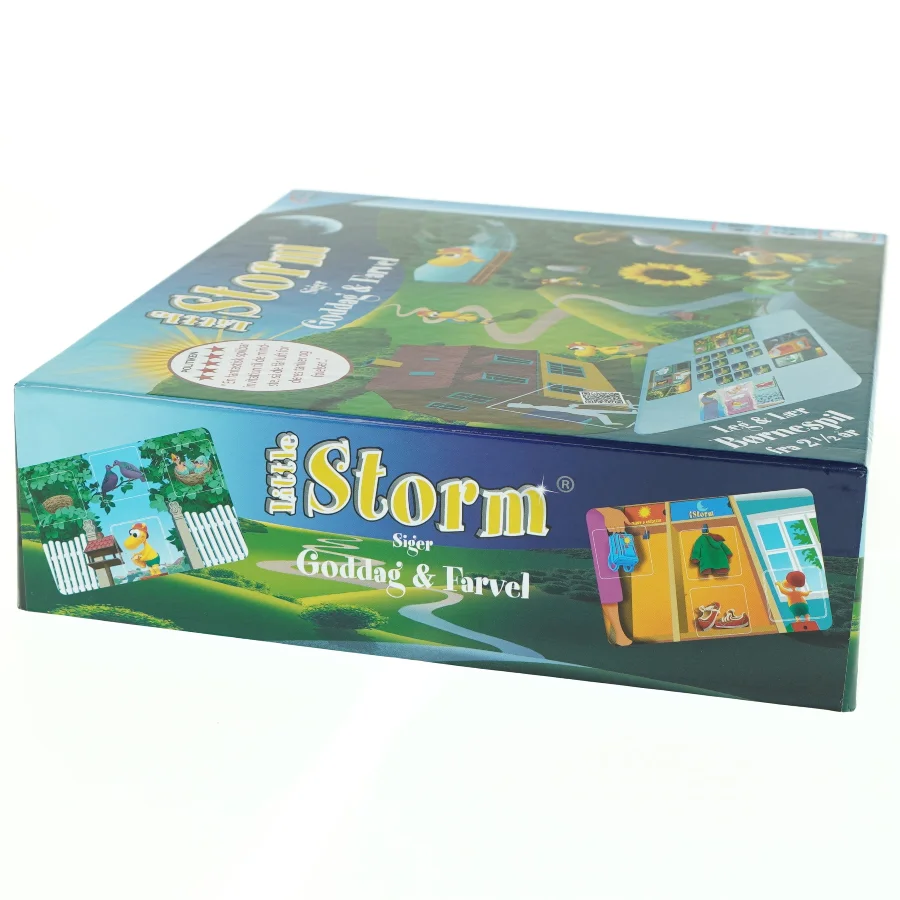 Little Storm Goddag & Farvel Brætspil fra Lille Storm (str. 28 x 24,5 cm)