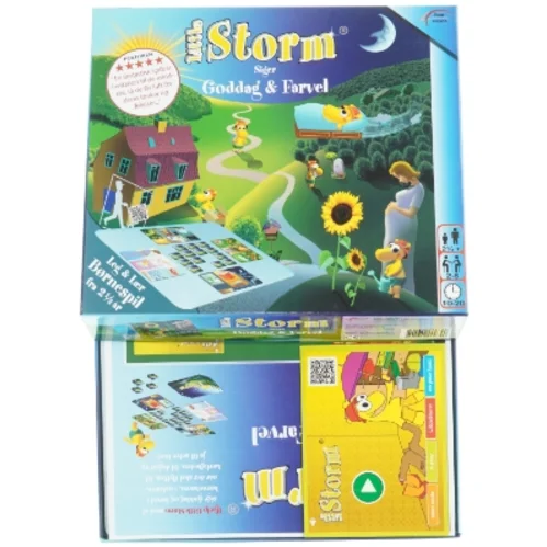 Little Storm Goddag & Farvel Brætspil fra Lille Storm (str. 28 x 24,5 cm)