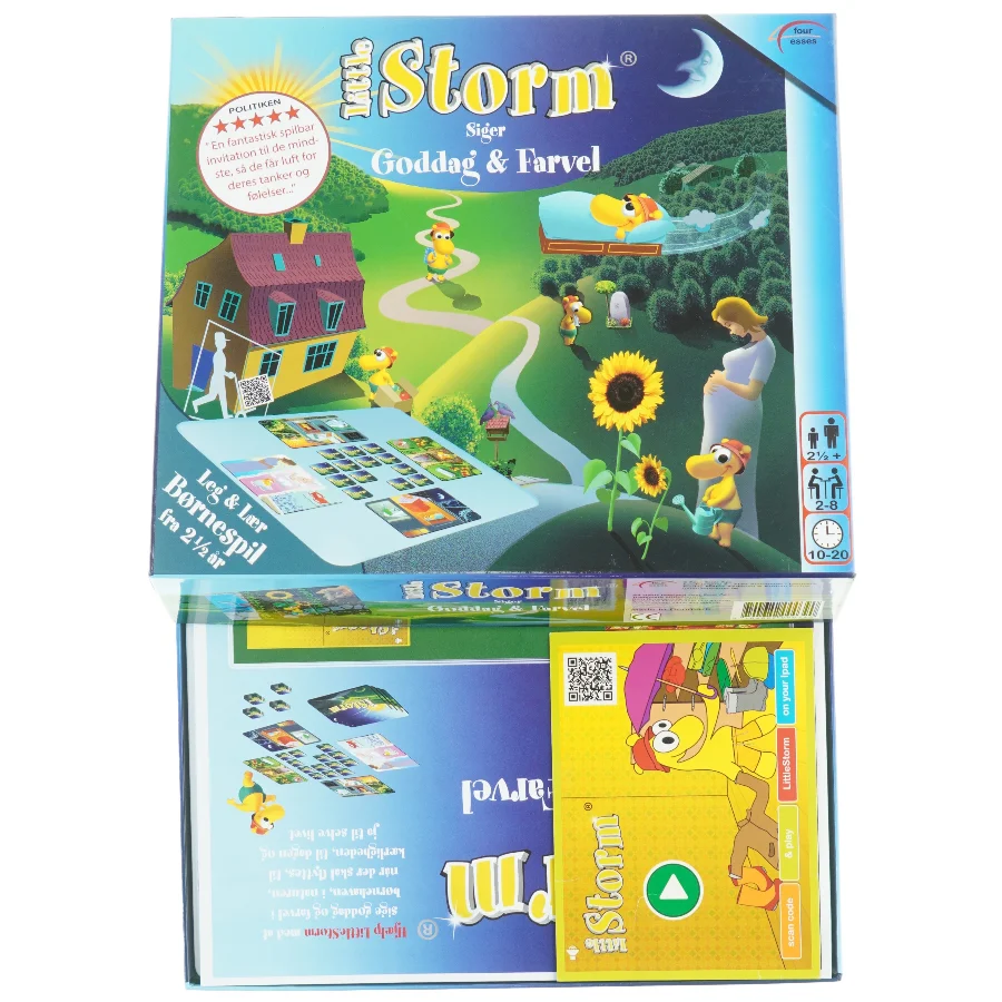 Little Storm Goddag & Farvel Brætspil fra Lille Storm (str. 28 x 24,5 cm)