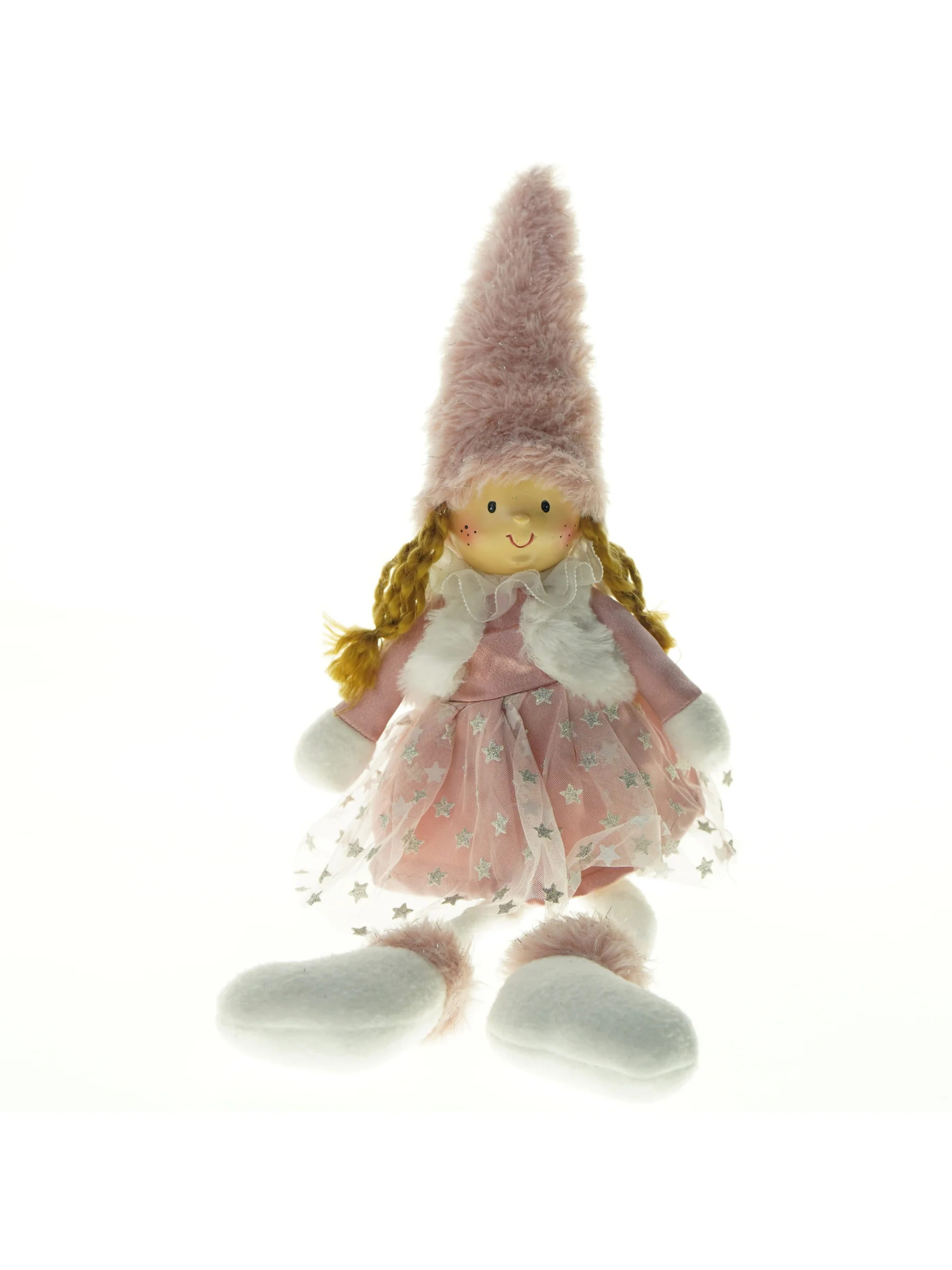 Nissepige Figur (str. Længde 48 cm)